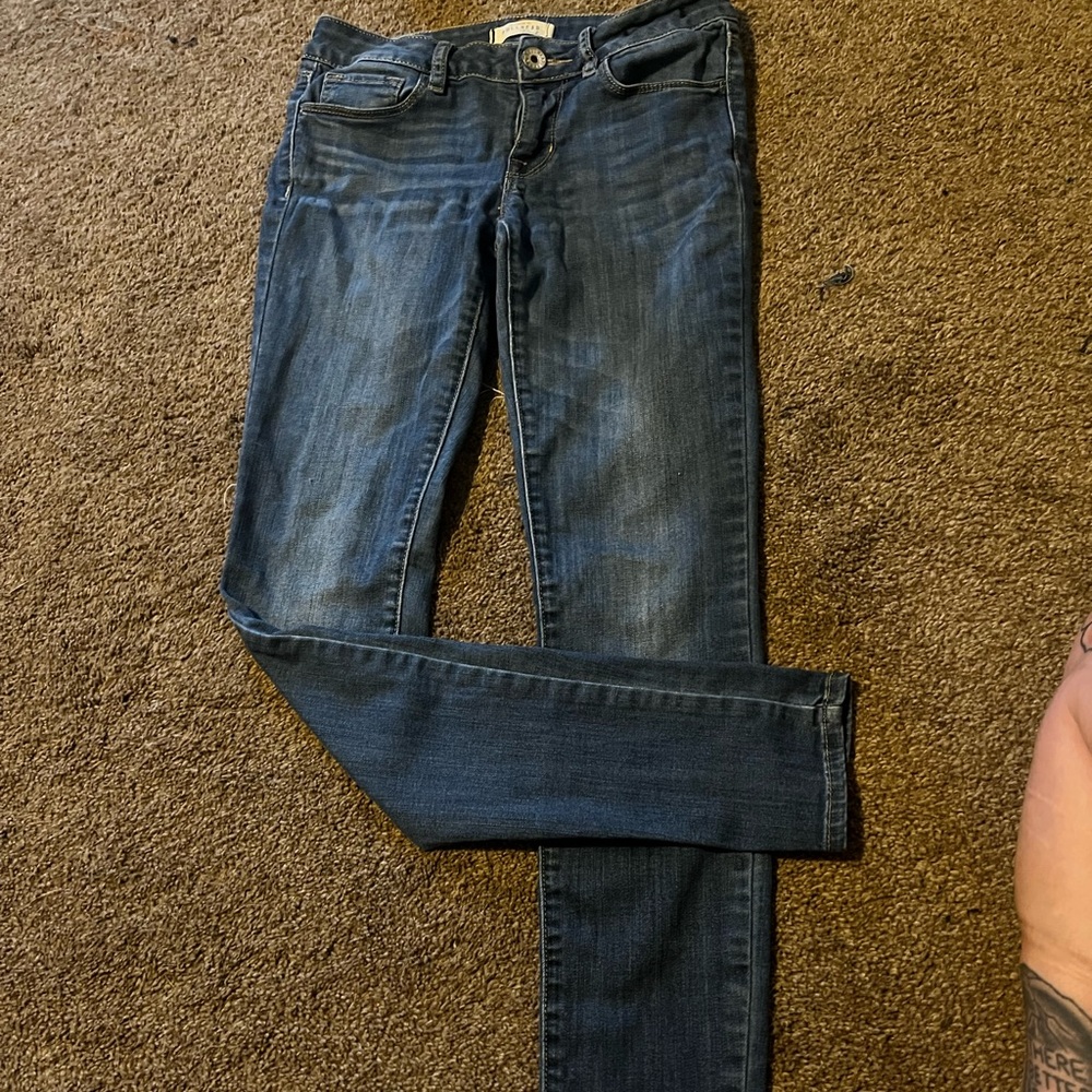 Pacsun bullhead black skinny jeans size 3